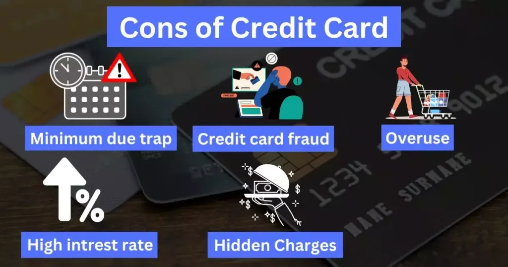 Cons of Credit Card- Banking मे क्रेडिट और डेबिट का मतलब क्या होता है जानें